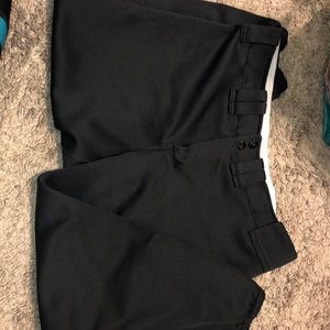 Black mizuno softball pants